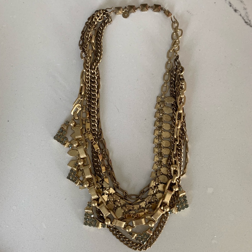 Stella & Dot Gold Sutton necklace